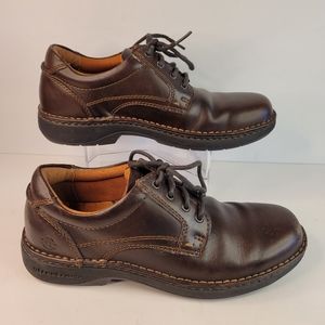 Streetcars mens laceup casual shoes "sedona" leather uppers size 8.5m br…